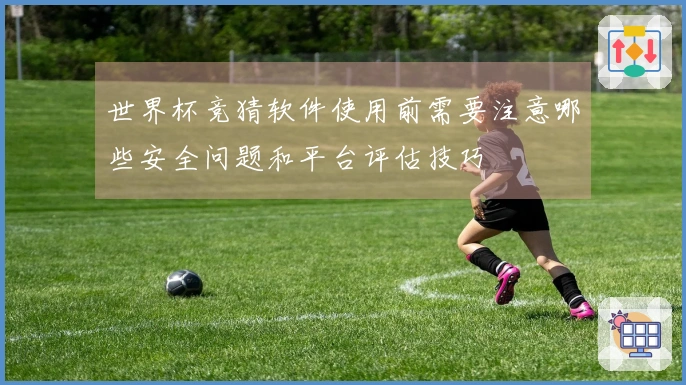 世界杯竞猜软件使用前需要注意哪些安全问题和平台评估技巧